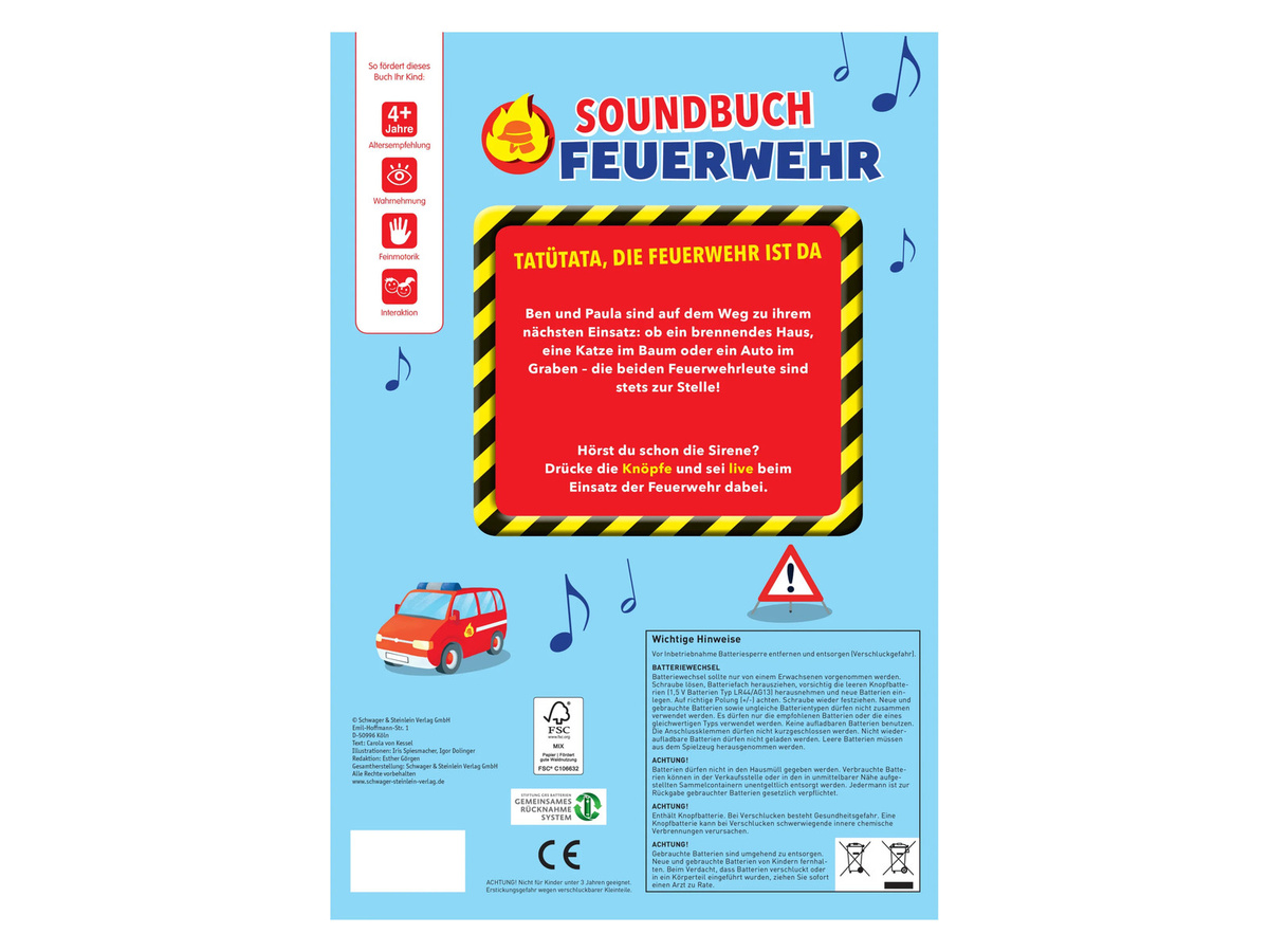 Feuerwehr, Soundbuch - Bild 2