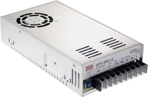 Mean Well MW SPV-300-24 Schaltnetzteil 24 V/DC 12.5A 300W in Silber aus Metall - Bild 1