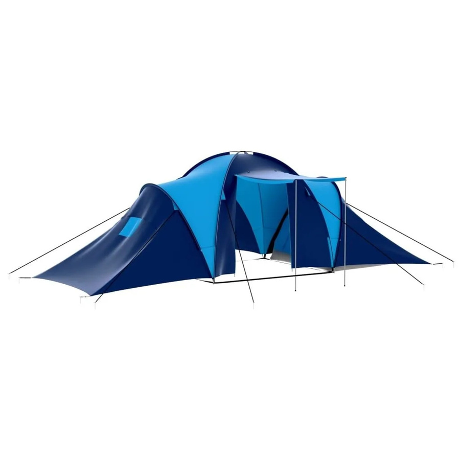 vidaXL Campingzelt für 9 Personen in Dunkelblau und Blau, Modell 90411 - Bild 2