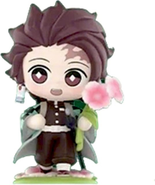 Yiran toy 1 Demon Slayer Tanjiro Kamado Nezuko Anime Figur Blind Box - Bild 1