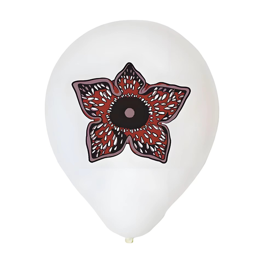 10 Stück Cartoon Strange Story Folienballons und Latexballons mit Fleischfressender Blume für deine Halloween- und Geburtstagsparty-Dekoration - Bild 3