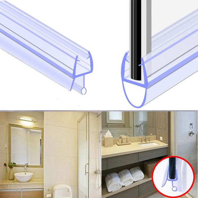 Transparenter Dichtungsstreifen aus Silikon für Fenster und Türen zur Schall- und Wasserdämmung - Bild 1