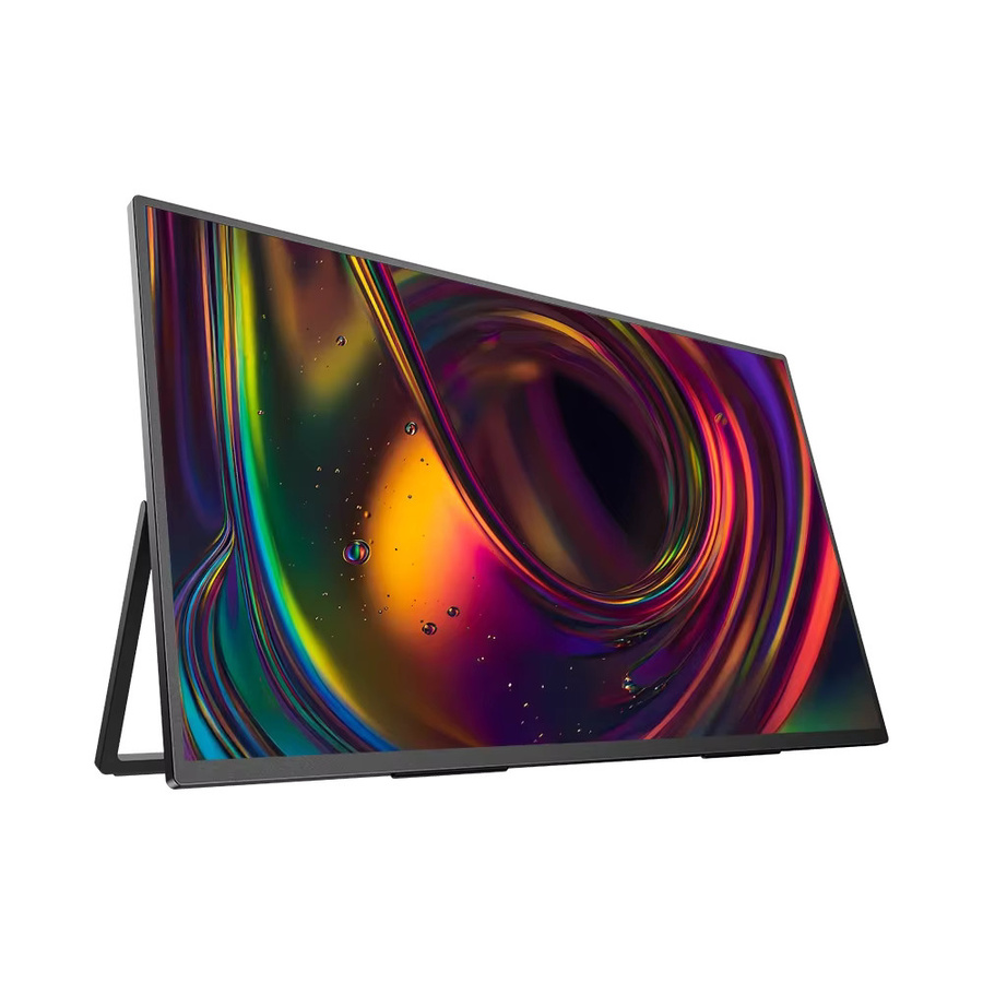 UPERFECT UColor 19 Zoll QLED Monitor, tragbarer 4K UHD Bildschirm mit 144 Hz, 100 % DCI-P3 und HDR für Laptop, PC, Mac, Smartphone und Konsolen - Bild 2