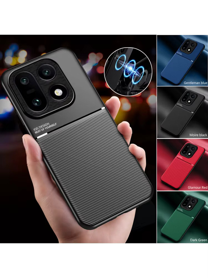 EUCAGR Magnetische Stoßfeste Hülle für OnePlus 15T und OnePlus 15R in Schwarz - Bild 5