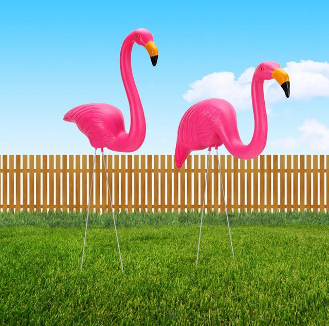 KONNWEI Vogel Figur aus Kunststoff als dekorative Gartenlandschaft für deinen Rasen - Bild 1