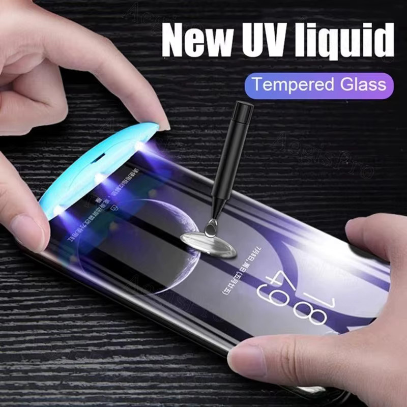 2er-Pack UV Glas Vollkleber Displayschutz Transparent für OnePlus 7 Pro 7T 8 9 10 Pro 11 11R 12 12R 13 ACE 2 3 Pro HD Gehärtetes Glas - Bild 2