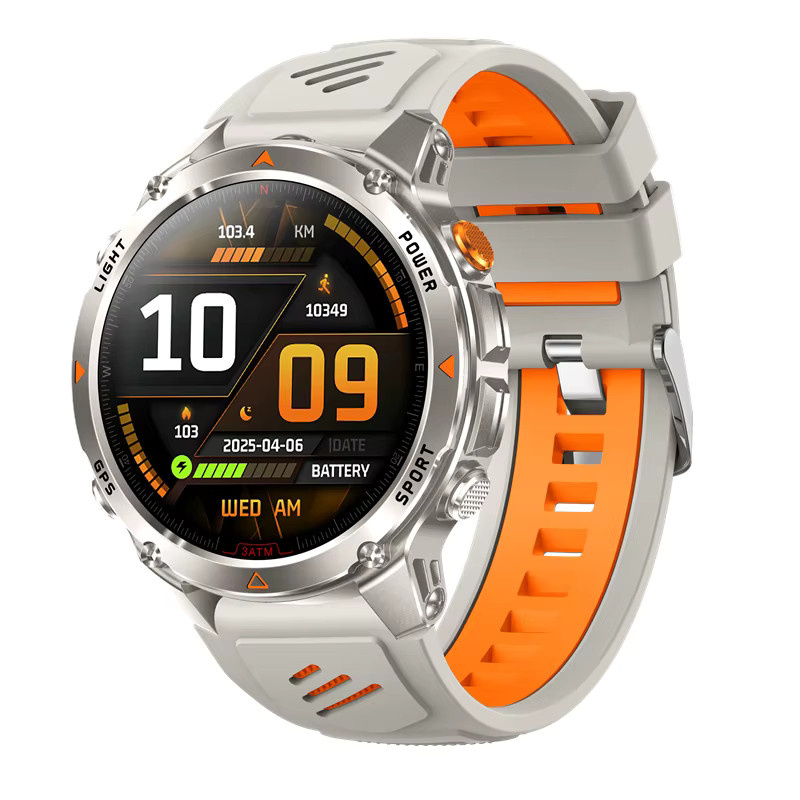 LIGE Smartwatch, GPS, Schwarz, Silikon, 3 ATM, Herren - Bild 7