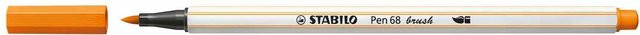STABILO Pen 68 brush Brushpen in Orange - Bild 1