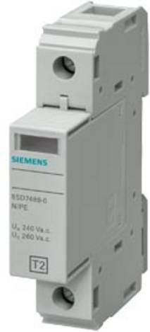Siemens Überspannungsschutz-Ableiter 5SD7481-0 in Grau mit 40 kA - Bild 1