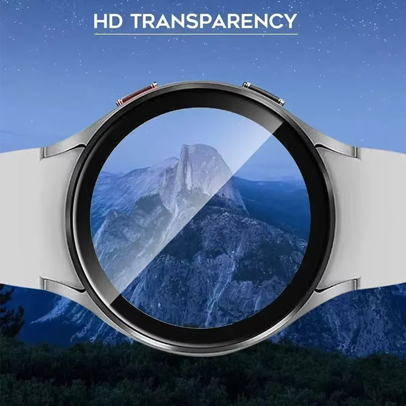 Samsung Displayschutzfolie Glas, transparent, Galaxy Watch 4 5 6 7 3 - Bild 4