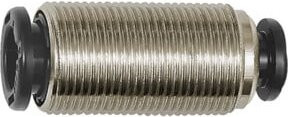 Riegler Gerade Steckverbindung reduzierend click-clock M20x1,0 Durchmesser 6/12mm aus Messing in Silber - Bild 1