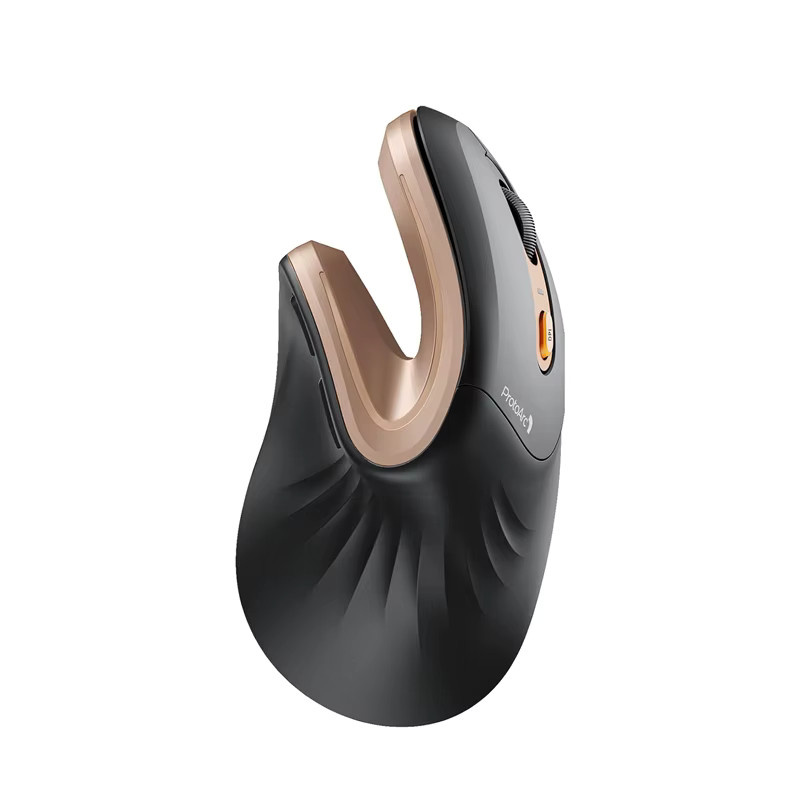 ProtoArc EM11 NL Ergonomische Vertikale Maus mit Bluetooth und 2,4 GHz, Wiederaufladbare kabellose optische Maus für Windows und Mac OS, Farben: Schwarz oder Grün - Bild 6