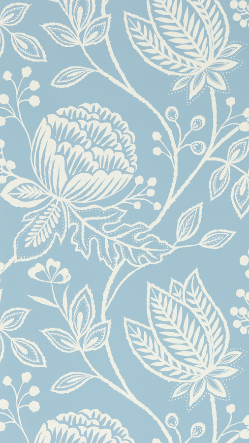Harlequin Tapete Mirabella Floral Botanical in Sky/Diffused Light Blau Non-Woven - Bild 1