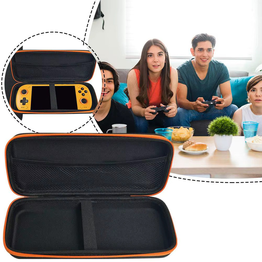 Retroid Pocket 6 EVA Hartschalen-Tasche in Schwarz: Wasserdichte und stoßfeste Schutzhülle mit Displayschutz - Bild 3