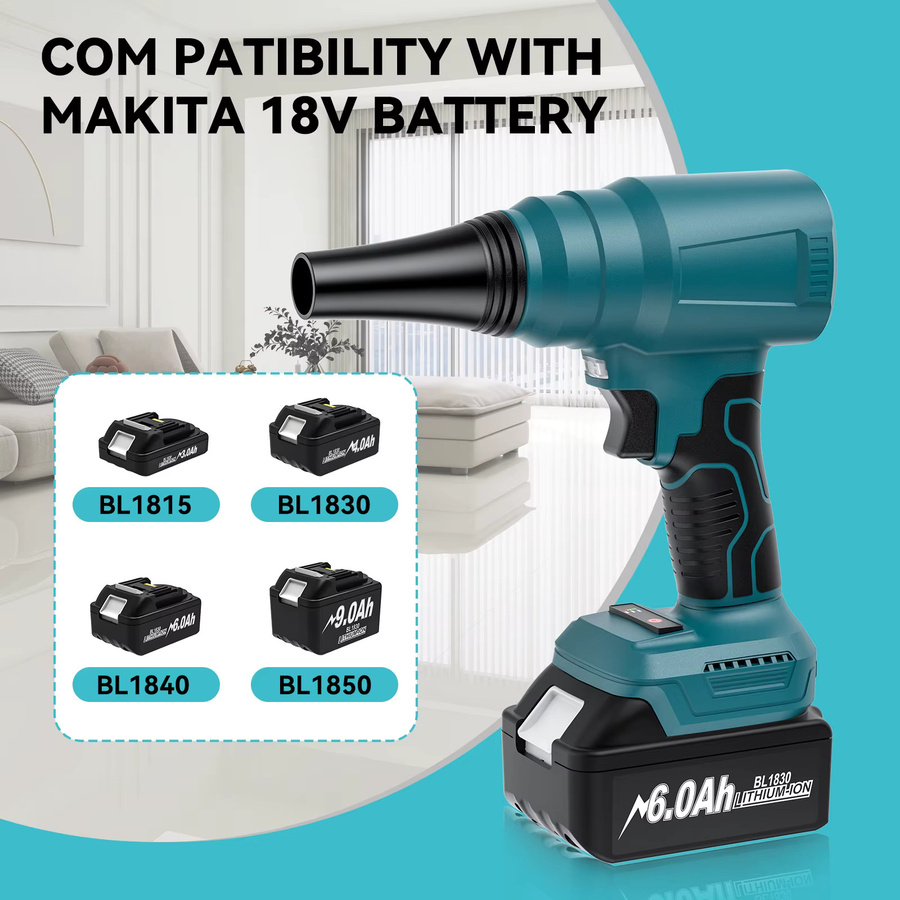 Makita Akku-Staubgebläse für 18V LXT Akkus inklusive Ladegerät - Bild 2
