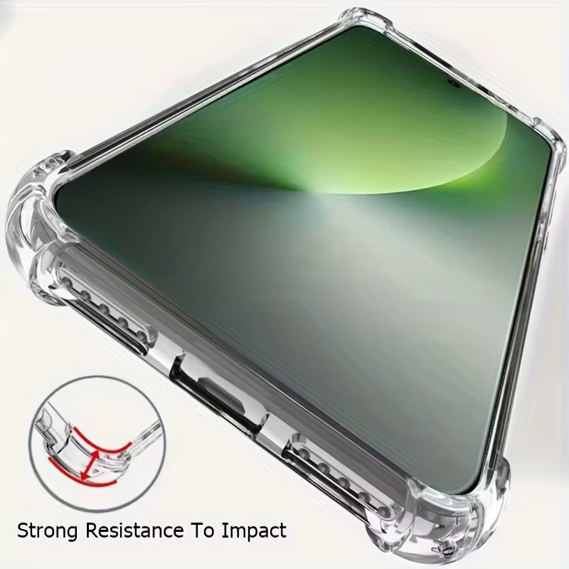 Stoßfeste transparente Silikon-Handyhülle für Honor Magic 8 Pro und Honor Magic 8 Lite X9D mit Airbag-Schutz - Bild 5