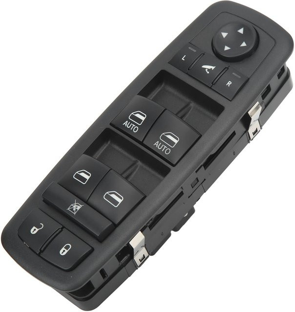 Neoglint Elektrischer Fensterheberschalter Vorne Links mit Dual-Auto Funktion für Chrysler 300 2013-2015 Schwarz - Bild 1