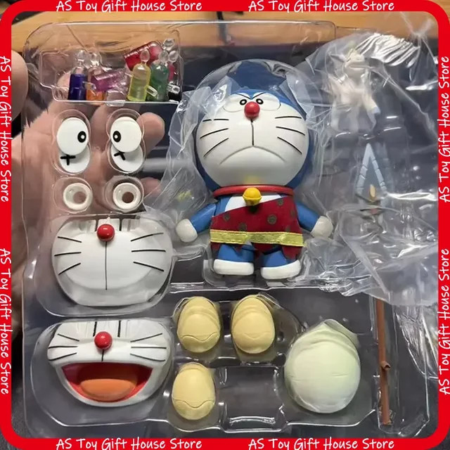 Bandai Doraemon Roboter-Katze, Anime-Figur, PVC-Statue - Bild 1