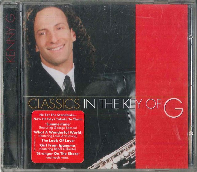 Kenny G - Classics In The Key Of G CD Jazz Album 1999 Schwarz - Bild 1