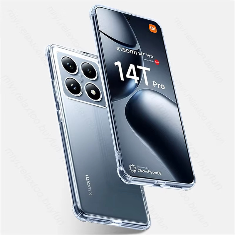 Xiaomi 14T Pro 5G Transparente TPU Schutzhülle - Bild 2