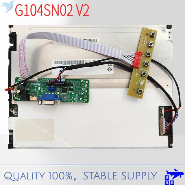 VGA-Treiberplatine für 10,4 Zoll Industrie-LCD-Displays G104SN02 V.2 und G104STN01.0 - Bild 1