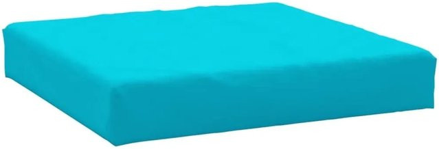 vidaXL Palettenkissen Türkis aus wasserabweisendem Oxford-Gewebe, B/T/H: 60 x 60 x 8 cm - Bild 1