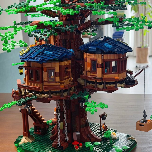 YMOLGA Raumdekoration Grünpflanzen-Architektur, Baustein-Set, 3036 Teile, ab 14 Jahren - Bild 1