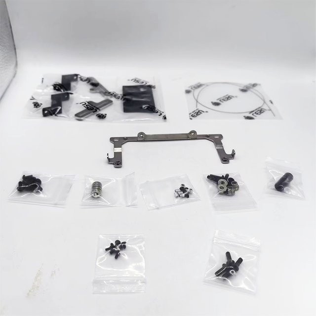 MABEMODO RC 1/14 Metall-Loseblatt-Halterung G-6271 Upgrade-Zubehör, Grau - Bild 1