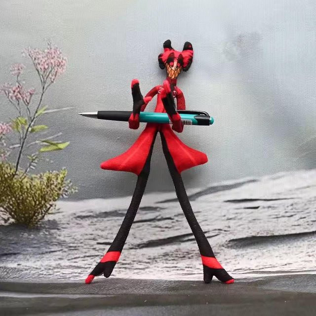 Yiran toy Hazbin Hotel Alastor Niffty Plüschpuppe, Zubehör, ab 14 Jahren - Bild 1