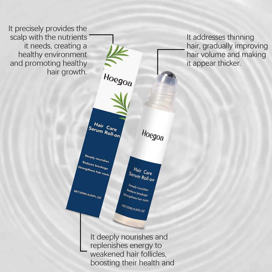 HOEGOA Rosmarin Haarwuchs-Serum Roll-On, Unisex - Bild 3