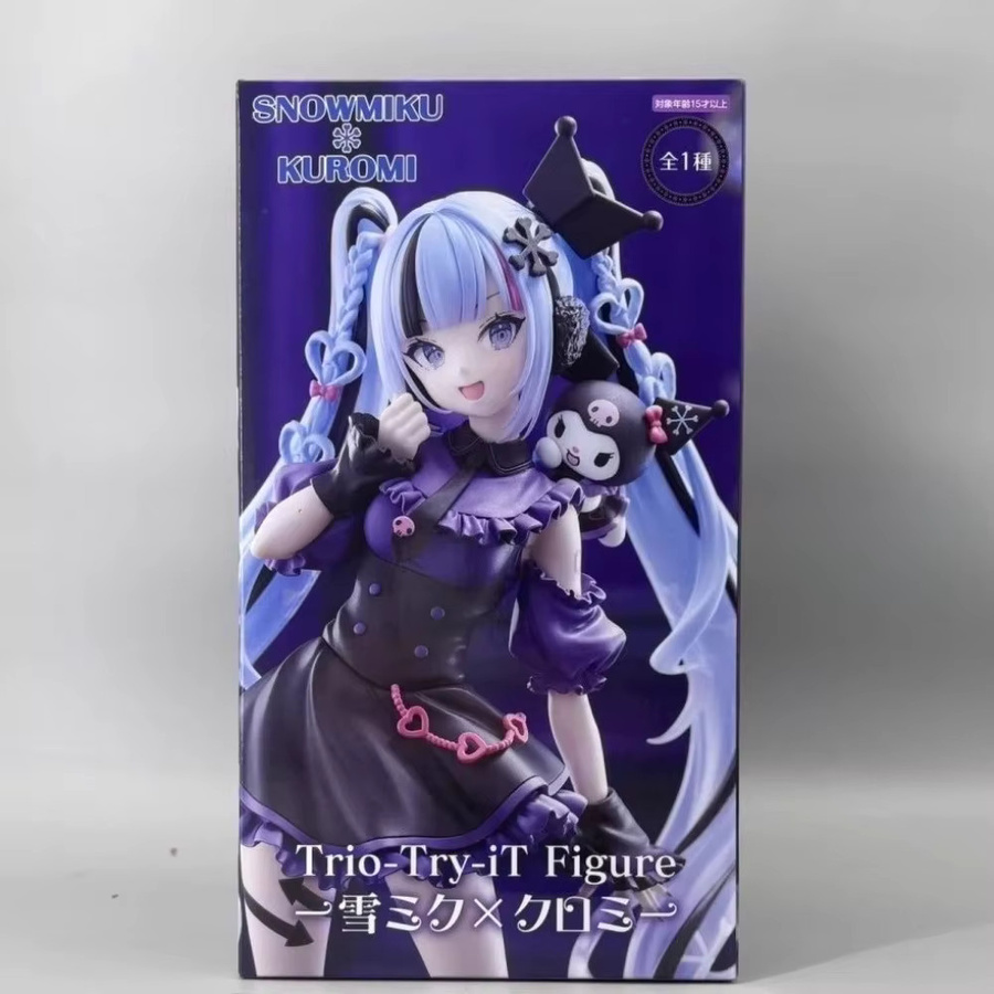 FuRyu Vocaloid Hatsune Miku Trio-Try-iT Figur Snow Miku Kuromi, 19cm, ab 15 Jahren - Bild 5