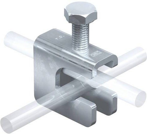 OBO Bettermann 5014471 1814 FT D14 Klemme in Silber, 25 Stück - Bild 1