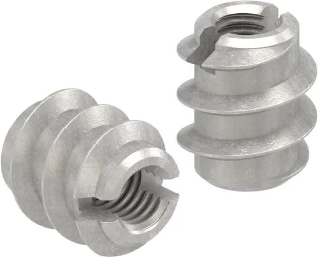 FeNau Rampa-Muffe V2A M5x12 Typ B aus Edelstahl in Silber für Vorbohrung 8,0-8,5 mm - Bild 1