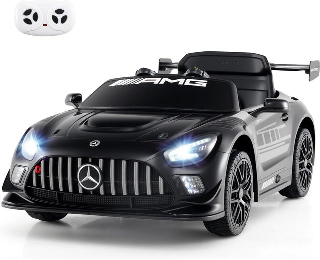 GOFLAME Mercedes-Benz Elektroauto für Kinder, 12 V, mit Fernbedienung, LED-Lichtern & Musik, ab 3 Jahre - Bild 1