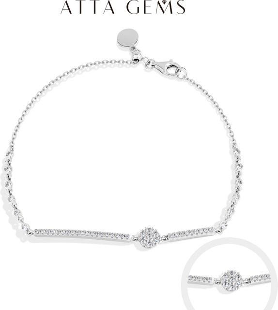 ATTAGEMS Armband, 925 Silber, Damen - Bild 1