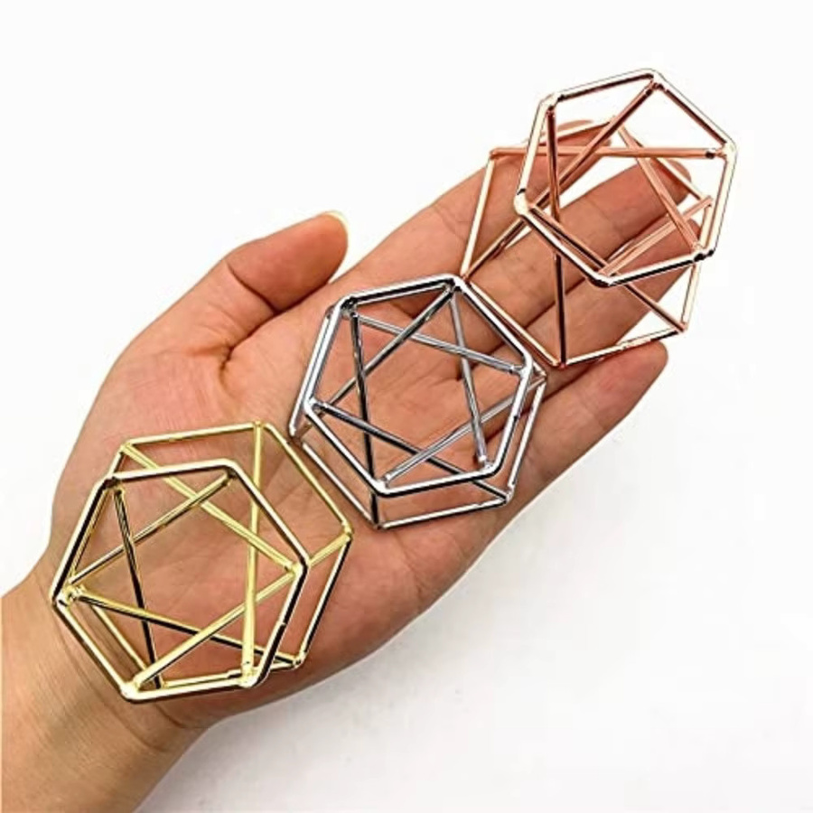 Kristallkugelständer CrystalHola in Silber, freistehende Freiform zur Dekoration - Bild 2