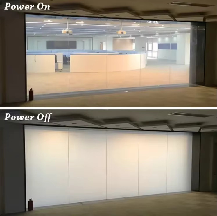 XMSJ Smart Glass Switchable PDLC Smart Film für Fensterglas in Weiß und Transparent - Bild 5