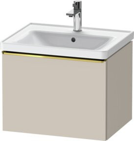 Duravit Waschtischunterschrank D-Neo in Taupe, Breite: 58,4 cm, Tiefe: 45,2 cm, Höhe: 44 cm - Bild 1