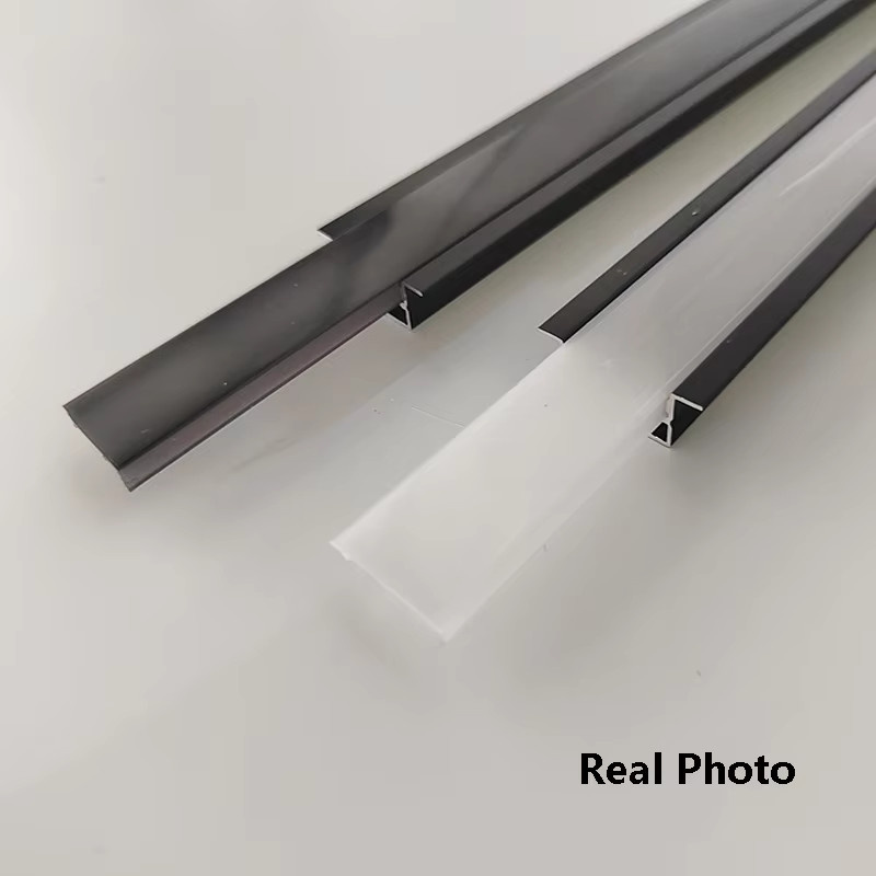 Khelse U-förmiger PC-Lampenschirm aus Aluminiumprofil für Unterschränke in Weiß oder Schwarz - Bild 4