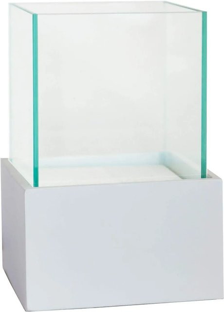 Vivanno Tischwindlicht Candelita Weiß, B/T/H: 20 x 20 x 29 cm - Bild 1