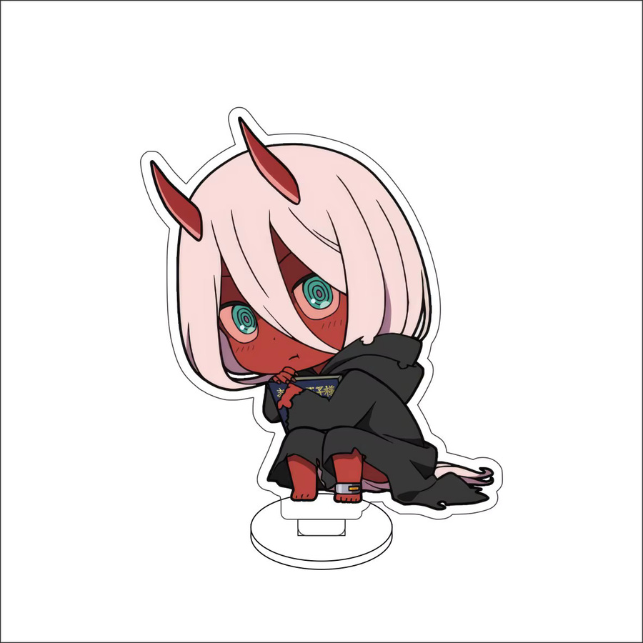 Bandai Darling In The Franxx Zero Two, Acryl-Figur Ständer, 10cm - Bild 2
