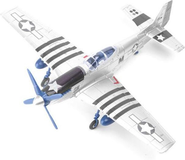 P-40 Tomahawk Jagdflugzeug Modell, Maßstab 1/48, rot, ab 14 Jahren - Bild 1