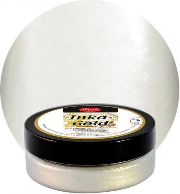 Viva Decor Inka Gold Platin Wasserbasierte Strukturpaste in Glanzoptik - Bild 1