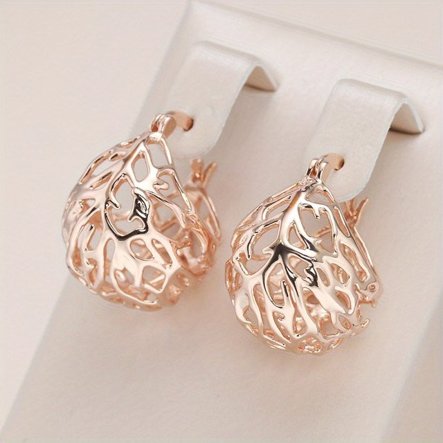 YoYo Charm-Ohrringe, Gold, Damen, Kugelanhänger - Bild 1