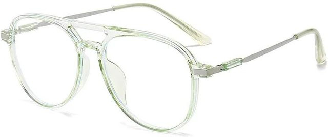 Dote Lesebrille, quadratisch, Vollrand, Kunststoff, transparent, Unisex - Bild 1