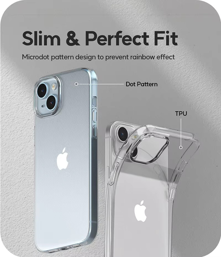 Transparente Silikonhülle für Apple iPhone 11 12 13 14 15 Pro Max und Mini - Bild 2