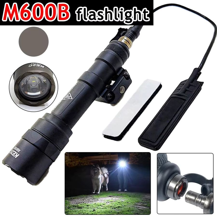 VASTFIRE M600B Taktische LED Taschenlampe für Jagd und Outdoor-Einsätze - Bild 2