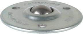 BS Kugelrolle aus Edelstahl in Silber mit Durchmesser 29,5 mm - Bild 1