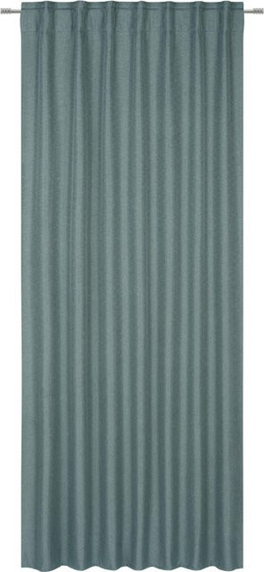 Mömax Wärmeschutzvorhang Anton Grün, thermoisolierend und verdunkelnd, B/H: 135 x 255 cm - Bild 1
