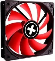 Xilence XPF120.R Performance C Series PC-Gehäuse-Lüfter Schwarz Rot B/H/T: 120 x 120 x 25 mm - Bild 1